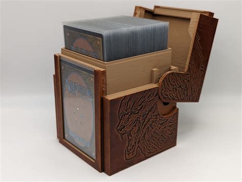 magic the gathering metal deck box|mtg deck boxes for commander.